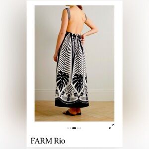 NWT farm rio open back maxi